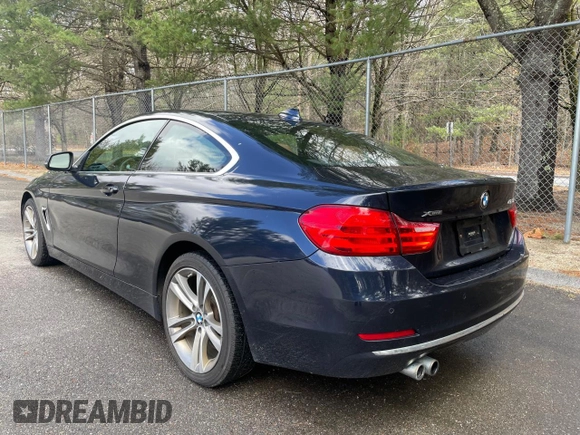 2016 BMW 4 Series 428i xDrive with VIN WBA3N9C50GK250666, listed as a Copart auction lot 52746685 with 156,396 mi miles and Clean title. Bid and sale history available at DreamBid. Image 3.