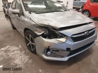 2022 Subaru Impreza Premium with VIN 4S3GTAV61N3713701, listed as a IAAI auction lot 41251742 with 72,603 mi miles. Bid and sale history available at carsss.com. Image 6.