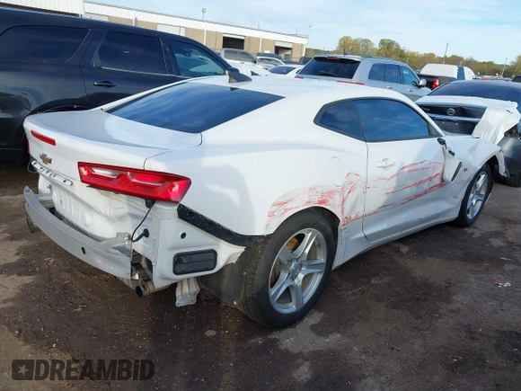 2017 Chevrolet Camaro 1LT with VIN 1G1FA1RX6H0175726, listed as a IAAI auction lot 40835071 with 149,266 mi miles. Bid and sale history available at carsss.com. Image 4.
