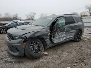 2023 Dodge Durango R/T Plus with VIN 1C4SDJCT4PC676534, listed as a Copart auction lot 44408075 with Not Provided miles and Salvage Title. Bid and sale history available at carsss.com. Image 1.
