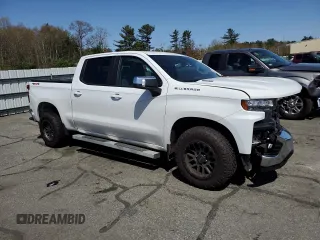 2021 Chevrolet Silverado 1500 LT z VIN 3GCUYDETXMG270715, wystawiony jako Copart lot #54745355 z przebiegiem Nie podano mil oraz Szkoda całkowita • Salvage title. Historia ofert i sprzedaży dostępna na DreamBid. Obrazek 4.