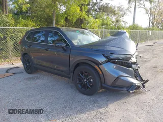 2024 Honda CR-V Sport-L with VIN 7FARS5H80RE020146, listed as a IAAI auction lot 41566333 with 12,603 mi miles and . Bid and sale history available at carsss.com. Image 1.