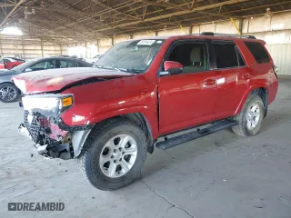 2021 Toyota 4Runner SR5 with VIN JTEEU5JR9M5240690, listed as a Copart auction lot 84254424 with 63,638 mi miles and Salvage Title. Bid and sale history available at carsss.com. Image 1.
