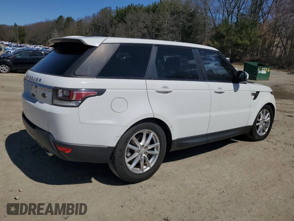 2016 Land Rover Range Rover Sport SE with VIN SALWG2KF2GA641912, listed as a Copart auction lot 53504415 with 103,362 mi miles and Clean Title. Bid and sale history available at DreamBid. Image 3.
