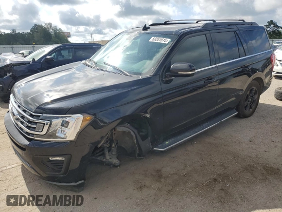 2021 Ford Expedition XLT with VIN 1FMJU1HT9MEA32186, listed as a Copart auction lot 59351615 with 109,205 mi miles and Salvage title. Bid and sale history available at DreamBid. Image 1.