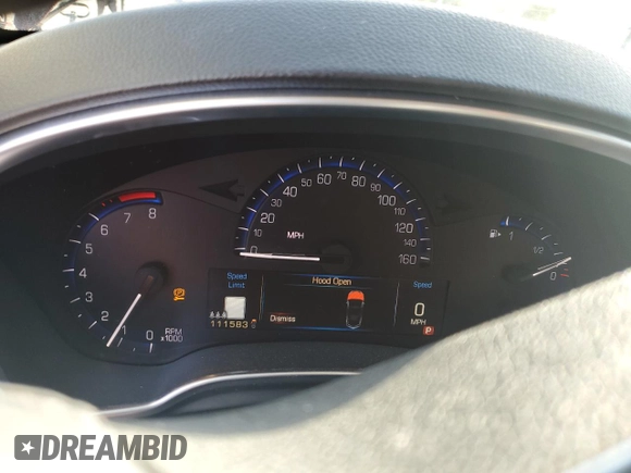 2013 Cadillac SRX Performance Collection with VIN 3GYFNDE33DS634241, listed as a Copart auction lot 51799355 with 111,583 mi miles and Salvage Title. Bid and sale history available at DreamBid. Image 9.