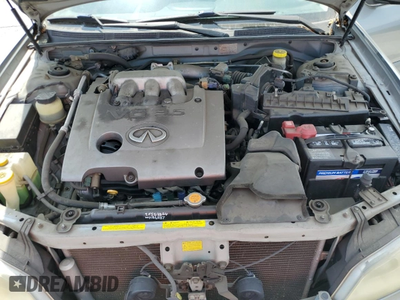 2003 Infiniti I35 Luxury z VIN JNKDA31A43T113863, wystawiony jako Copart lot #58551715 z przebiegiem 78 871 mil mil oraz Szkoda całkowita • Salvage title. Historia ofert i sprzedaży dostępna na DreamBid. Obrazek 11.