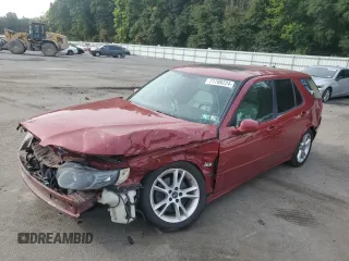 2006 Saab 9-5 with VIN YS3ED59G963514632, listed as a Copart auction lot 71709224 with 109,586 mi miles and Salvage Title. Bid and sale history available at carsss.com. Image 1.