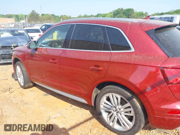 2018 Audi Q5 Prestige z VIN WA1CNAFYXJ2122320, wystawiony jako IAAI lot #42119050 z przebiegiem 43 512 mil mil oraz . Historia ofert i sprzedaży dostępna na DreamBid. Obrazek 3.