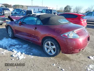 2007 Mitsubishi Eclipse GT with VIN 4A3AL35T17E001300, listed as a IAAI auction lot 41326985 with 92,396 mi miles and . Bid and sale history available at DreamBid. Image 3.