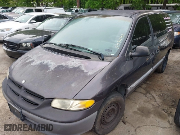 1996 Dodge Caravan Sport with VIN 2B4GP4439TR803645, listed as a IAAI auction lot 42122379 with 185,159 mi miles and . Bid and sale history available at carsss.com. Image 2.