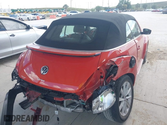 2018 Volkswagen Beetle S with VIN 3VW5DAAT3JM506460, listed as a IAAI auction lot 41556365 with 49,674 mi miles and . Bid and sale history available at DreamBid. Image 4.