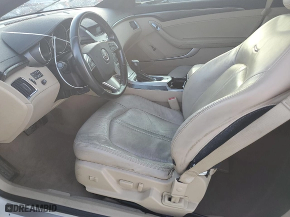 2011 Cadillac CTS Coupe Performance with VIN 1G6DJ1ED3B0148102, listed as a Copart auction lot 73806344 with 117,302 mi miles and Salvage Title. Bid and sale history available at carsss.com. Image 7.