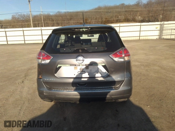 2016 Nissan Rogue SV with VIN KNMAT2MV8GP666196, listed as a IAAI auction lot 41762181 with 50,251 mi miles and . Bid and sale history available at carsss.com. Image 16.
