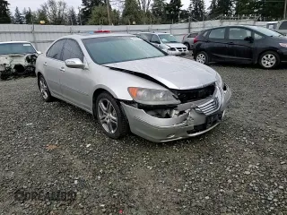 2006 Acura RL with VIN JH4KB16526C000258, listed as a Copart auction lot 50837075 with 129,833 mi miles and Salvage Title. Bid and sale history available at DreamBid. Image 10.