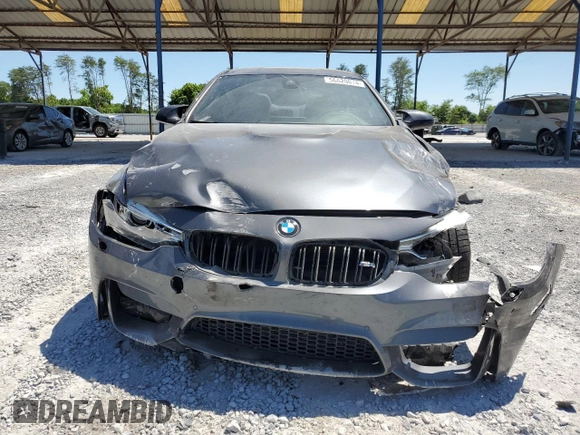 2016 BMW M4 with VIN WBS3R9C5XGK337135, listed as a Copart auction lot 56620874 with 56,833 mi miles and Salvage Title. Bid and sale history available at carsss.com. Image 5.