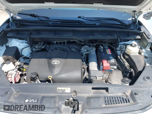 2020 Toyota Highlander L with VIN 5TDCZRAH4LS028560, listed as a IAAI auction lot 42436309 with 55,569 mi miles and . Bid and sale history available at DreamBid. Image 10.