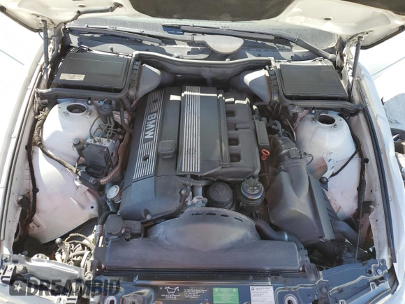 2003 BMW 5 Series 530iA with VIN WBADT63463CK30183, listed as a Copart auction lot 49673635 with 0 mi miles and Non Repairable. Bid and sale history available at carsss.com. Image 11.