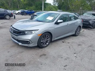 2021 Honda Civic Sedan EX-L with VIN 19XFC1F77ME008461, listed as a IAAI auction lot 41920231 with 31,912 mi miles. Bid and sale history available at carsss.com. Image 17.