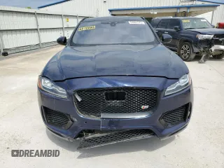 2018 Jaguar F-Pace S with VIN SADCM2FV7JA255776, listed as a Copart auction lot 53561575 with 82,005 mi miles and Salvage title. Bid and sale history available at DreamBid. Image 5.