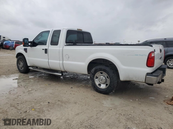 2008 Ford Super Duty F-250 SRW XL with VIN 1FTSX20R18EB63656, listed as a Copart auction lot 79086324 with 211,329 mi miles and Salvage Title. Bid and sale history available at carsss.com. Image 2.