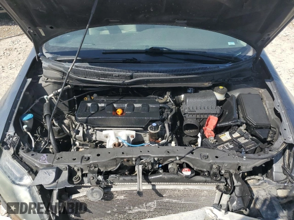 2012 Honda Civic LX with VIN 2HGFB2F57CH555578, listed as a Copart auction lot 52369765 with 196,032 mi miles and Salvage Title. Bid and sale history available at DreamBid. Image 11.