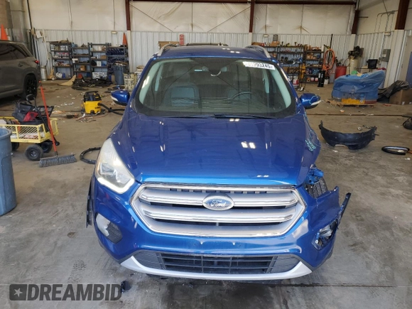 2017 Ford Escape Titanium with VIN 1FMCU0J94HUF06963, listed as a Copart auction lot 51993245 with 90,588 mi miles and Clean Title. Bid and sale history available at carsss.com. Image 5.