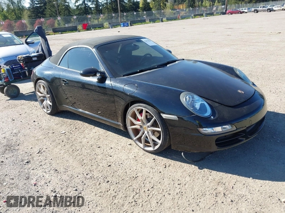 2006 Porsche 911 Carrera S with VIN WP0CB29926S766815, listed as a IAAI auction lot 42078069 with 76,580 mi miles. Bid and sale history available at carsss.com. Image 1.