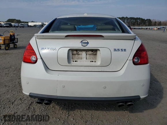 2008 Nissan Maxima 3.5 SL with VIN 1N4BA41EX8C813532, listed as a Copart auction lot 44415255 with 194,428 mi miles and Clean Title. Bid and sale history available at carsss.com. Image 6.