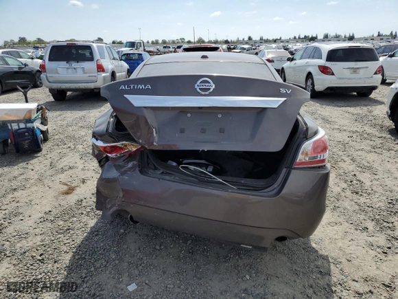 2015 Nissan Altima 2.5 with VIN 1N4AL3AP9FC255087, listed as a Copart auction lot 50465255 with 200,258 mi miles and Salvage Title. Bid and sale history available at carsss.com. Image 6.