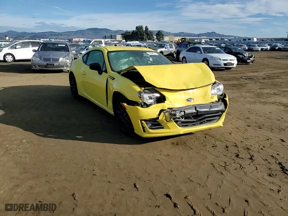 2017 Subaru BRZ Premium with VIN JF1ZCAC1XH9601440, listed as a Copart auction lot 86096714 with 32,223 mi miles and Salvage Title. Bid and sale history available at carsss.com. Image 10.