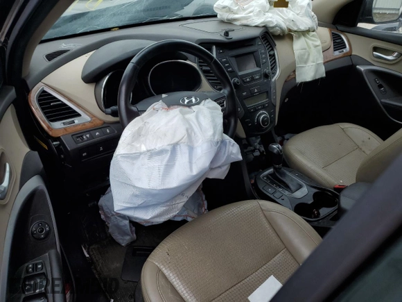 2013 Hyundai Santa Fe Sport z VIN 5XYZUDLAXDG082486, wystawiony jako Copart lot #68941974 z przebiegiem Nie podano mil oraz Szkoda całkowita • Salvage title. Historia ofert i sprzedaży dostępna na DreamBid. Obrazek 8.
