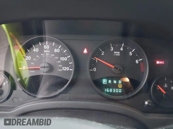 2013 Jeep Compass Sport with VIN 1C4NJDBB5DD101879, listed as a IAAI auction lot 41208112 with 168,300 mi miles. Bid and sale history available at carsss.com. Image 7.