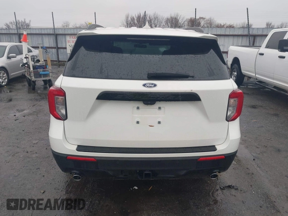 2024 Ford Explorer ST-Line with VIN 1FMSK7KH2RGA72381, listed as a IAAI auction lot 41409696 with 1,510 mi miles. Bid and sale history available at carsss.com. Image 16.