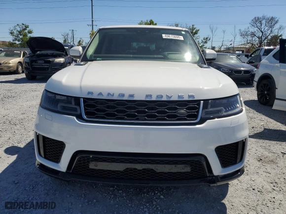 2020 Land Rover Range Rover Sport HSE with VIN SALWR2SU1LA890785, listed as a Copart auction lot 49615695 with 36,988 mi miles and Salvage Title. Bid and sale history available at carsss.com. Image 5.