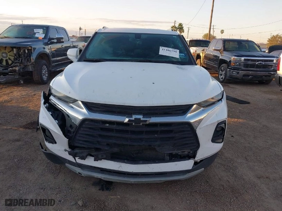 2020 Chevrolet Blazer LT with VIN 3GNKBBRA1LS649501, listed as a IAAI auction lot 41406798 with 99,182 mi miles. Bid and sale history available at carsss.com. Image 13.
