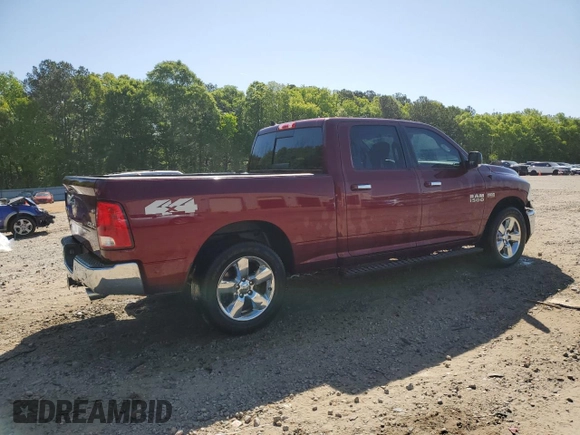2017 Ram 1500 Big Horn z VIN 1C6RR7TT1HS535129, wystawiony jako Copart lot #52905315 z przebiegiem 115 403 mil mil oraz Szkoda całkowita • Salvage title. Historia ofert i sprzedaży dostępna na DreamBid. Obrazek 3.