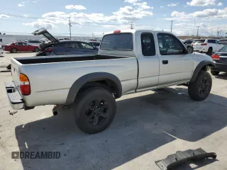 2003 Toyota Tacoma PreRunner with VIN 5TESN92N03Z180995, listed as a Copart auction lot 51848725 with 166,690 mi miles and Salvage Title. Bid and sale history available at carsss.com. Image 3.