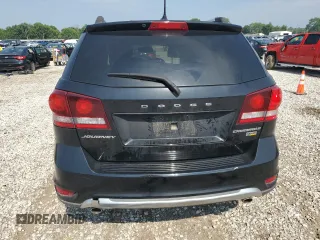 2017 Dodge Journey Crossroad Plus with VIN 3C4PDCGG5HT537047, listed as a Copart auction lot 65603525 with 100,824 mi miles and Salvage title. Bid and sale history available at DreamBid. Image 6.