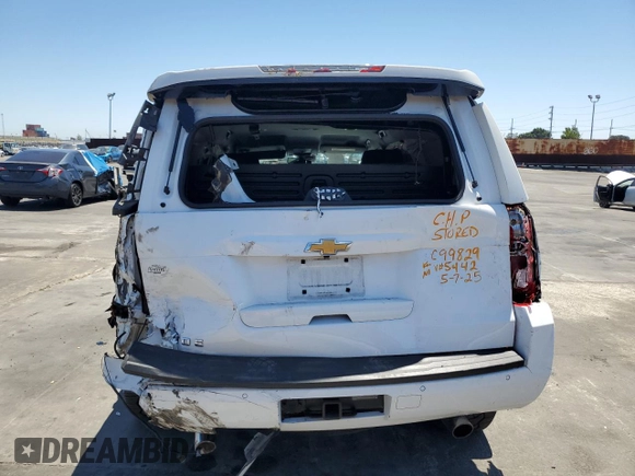 2018 Chevrolet Tahoe LT с VIN 1GNSKBKC4JR355442, выставлен на аукционе Copart как лот 56552525 с пробегом 107 797 миль миль и Списание • Salvage title. История ставок и продаж доступна на DreamBid. Изображение 6.