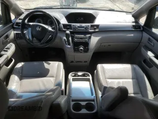 2012 Honda Odyssey EX-L with VIN 5FNRL5H61CB067331, listed as a Copart auction lot 50016455 with 156,020 mi miles and Non Repairable. Bid and sale history available at DreamBid. Image 8.