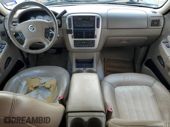 2005 Mercury Mountaineer Convenience z VIN 4M2ZU66W45ZJ05518, wystawiony jako Copart lot #62868264 z przebiegiem 152 479 mil mil oraz Szkoda całkowita • Salvage title. Historia ofert i sprzedaży dostępna na DreamBid. Obrazek 8.