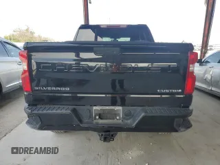 2022 Chevrolet Silverado 1500 Custom with VIN 3GCPWBEK0NG214671, listed as a Copart auction lot 51872465 with 92,684 mi miles and Non Repairable. Bid and sale history available at DreamBid. Image 6.