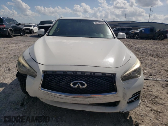 2017 Infiniti Q50 Signature Edition with VIN JN1EV7AP2HM739390, listed as a Copart auction lot 55449265 with 165,947 mi miles and Clean title. Bid and sale history available at DreamBid. Image 5.