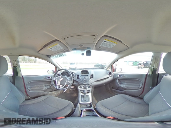 2014 Ford Fiesta SE with VIN 3FADP4BJ0EM195411, listed as a Copart auction lot 54027415 with 0 mi miles and Salvage Title. Bid and sale history available at carsss.com. Image 15.