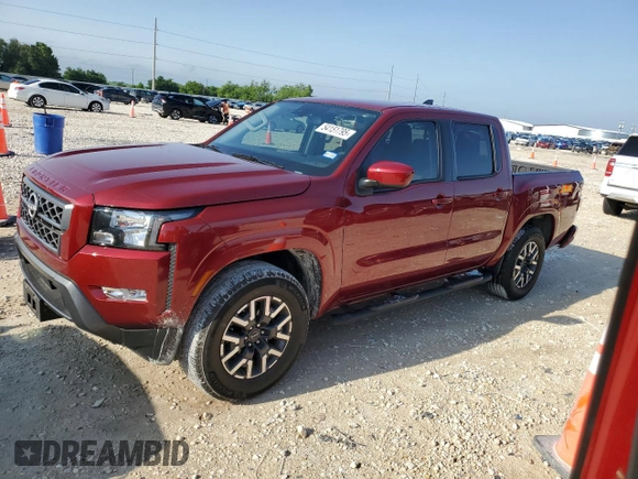 2022 Nissan Frontier SV с VIN 1N6ED1EJ7NN683212, выставлен на аукционе Copart как лот 54151795 с пробегом 18 247 миль миль и Списание • Salvage title. История ставок и продаж доступна на DreamBid. Изображение 1.