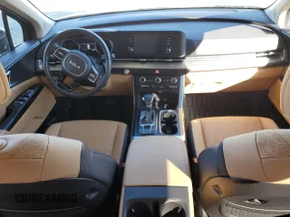 2024 Kia Carnival LX with VIN KNDNB4H39R6400199, listed as a Copart auction lot 46902355 with 28,397 mi miles and Salvage Title. Bid and sale history available at carsss.com. Image 8.