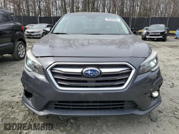 2019 Subaru Legacy Premium with VIN 4S3BNAF61K3031092, listed as a Copart auction lot 49295365 with 146,071 mi miles and Salvage Title. Bid and sale history available at carsss.com. Image 5.