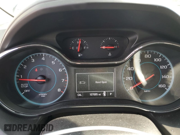 2018 Chevrolet Cruze LS with VIN 1G1BC5SM6J7106032, listed as a Copart auction lot 54736655 with 107,685 mi miles and Salvage Title. Bid and sale history available at DreamBid. Image 9.