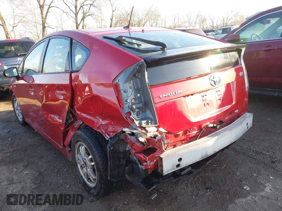 2010 Toyota Prius II with VIN JTDKN3DU7A0119223, listed as a IAAI auction lot 41750398 with 222,668 mi miles and . Bid and sale history available at DreamBid. Image 6.
